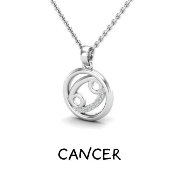 NWT Zodiac Medallion Necklace - 925 Sterling Silver - Picture 7 of 12